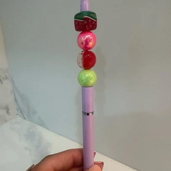 Watermelon Beaded Pens Set - Picture 5 of 8